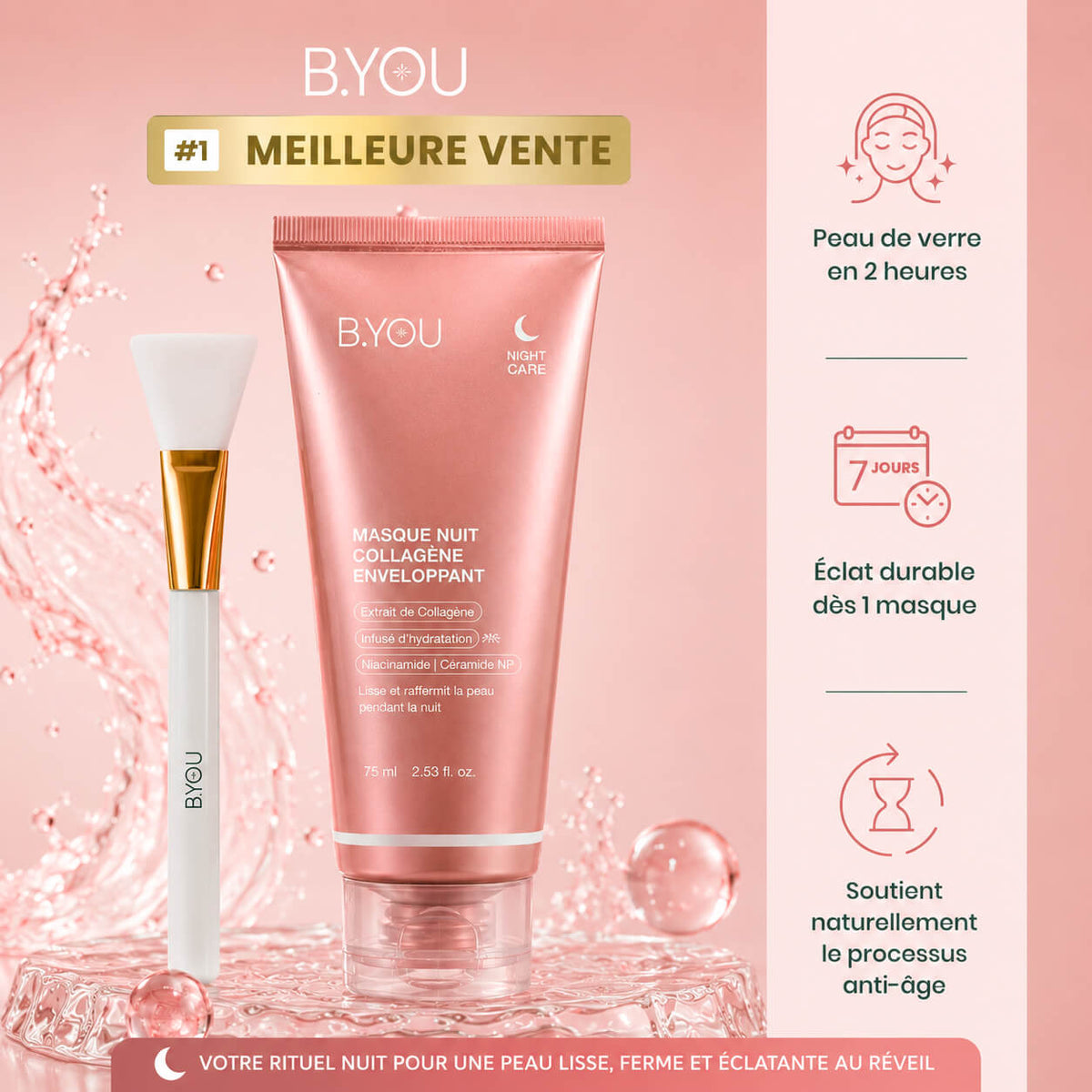 Masque au Collagène GlassSkin™